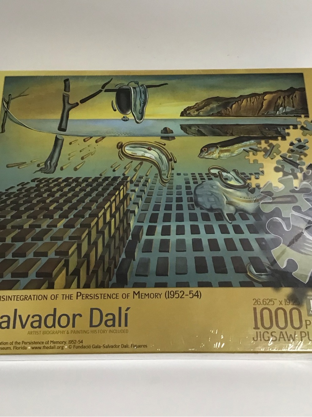 Salvador Dali Puzzle 1000 pc Disintegration of the Persistence of Memory SEALED - Picture 7 of 9